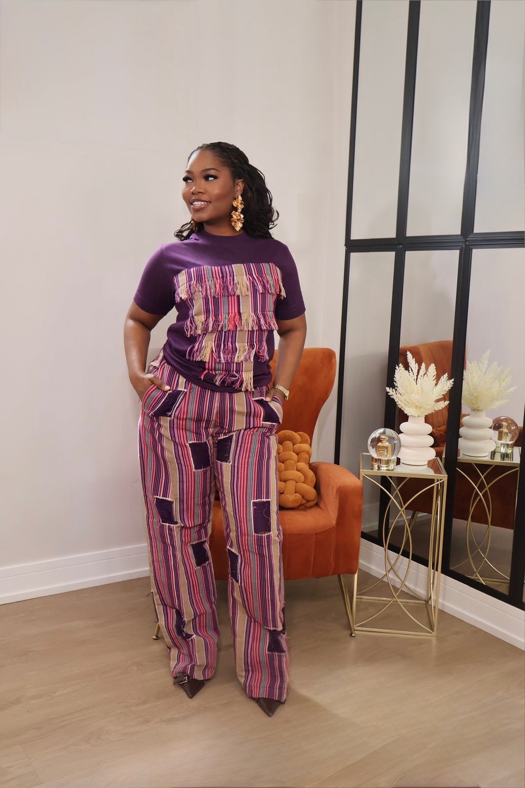 Morayo Textured Set