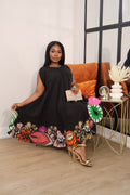 The Black Midi Dress
