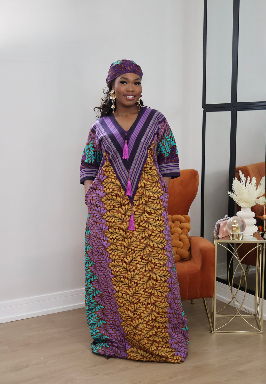Abeni Tassel Dress