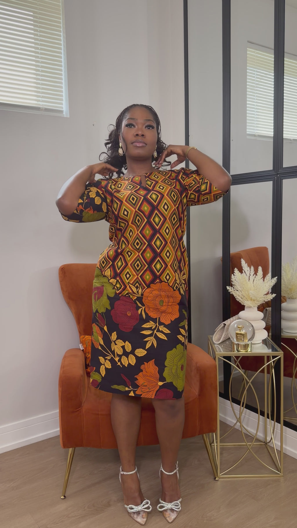 Lola Bloom Midi Dress